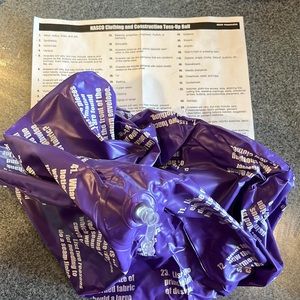 GAME: Clothing and Construction Throw-Up Ball game